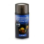 Освежитель воздуха (баллон сменный) DISCOVER, 320 мл, KEWL (Яблоко, смородина, лимонный цвет, мандарин, апельсин, дыня и персик)