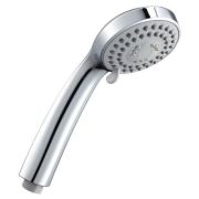 Лейка для душа LEMARK LM0223C, круглая, 3-функциональная 80*225мм, хром, блистер