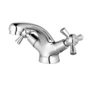 Смеситель для раковины Lemark LM7406C CONTOUR двухручковый