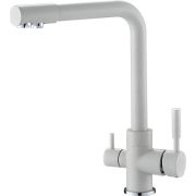 Смеситель для кухни SAVOL S-L1801W, монокомандный 2в1 с выходом питьевой воды из фильтра