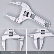 Ключ разводной 9-70мм с укороченной рукояткой 120мм (захват 0-68мм, алюминевый сплав)