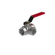 Кран шаровый Royal Thermo Optimal трехходовой тип «Т» 3/4