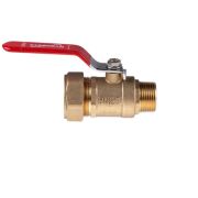 Кран шаровой NHV 15 1/2  на нерж трубу, нерж- нар. резьба 1/2