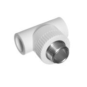 Тройник комбинированный PPR M 25x1/2
