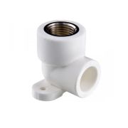 Угольник комбинированный с креплением PPR F 25x1/2