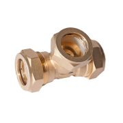 Фитинг тройник для нержавеющей трубы TT 25 25 25