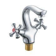 Смеситель для раковины Fmark FM1027 двухручковый