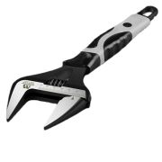 Ключ разводной 0-60мм с прорезиненной рукояткой 12