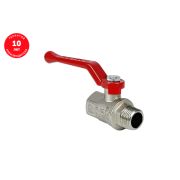 Кран шаровой для воды VALFEX PREMIUM никель 1/2