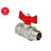 Кран шаровой для воды VALFEX PREMIUM никель 1