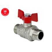 Кран шаровой для воды VALFEX PREMIUM никель 1/2