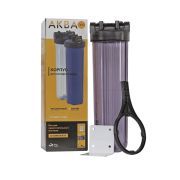 Фильтр воды магистральный АКВА ПРОЗР усилен. PET 20« (Big Blue), резьба 1» латунь, 426/1